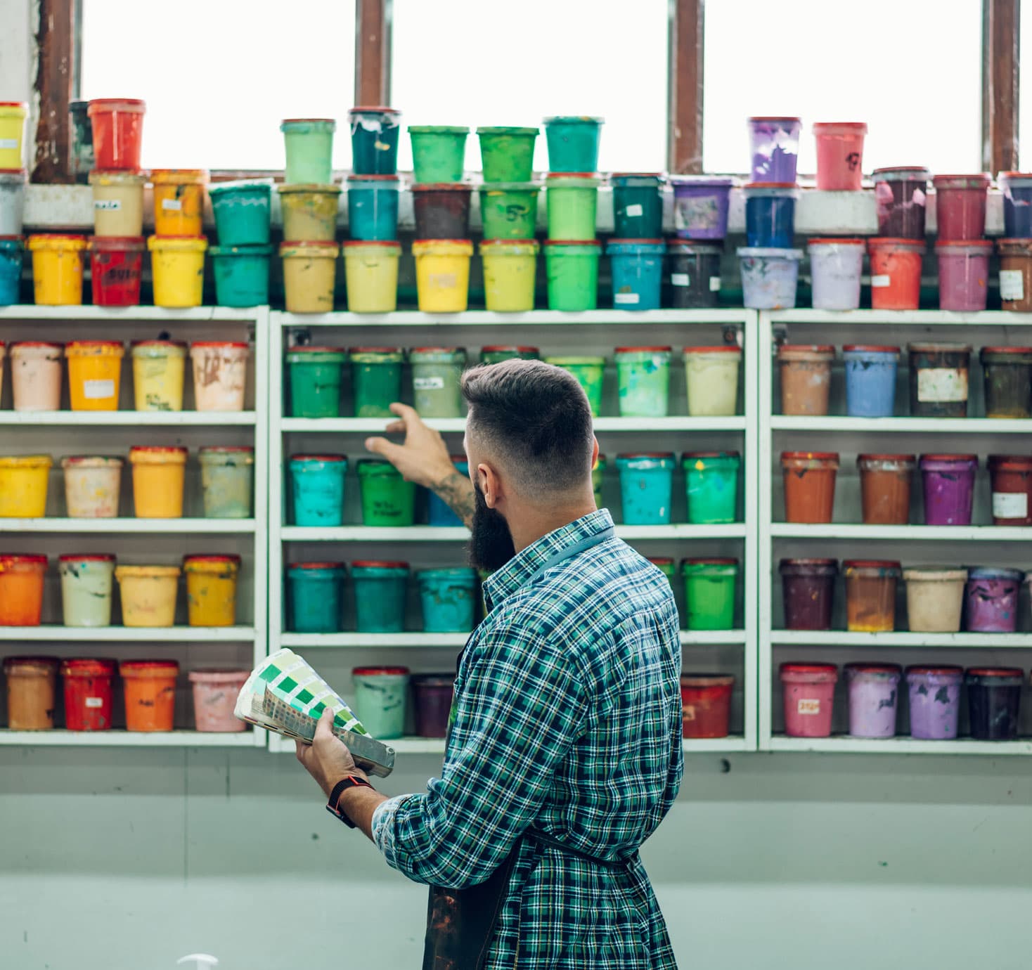 image Station de peinture