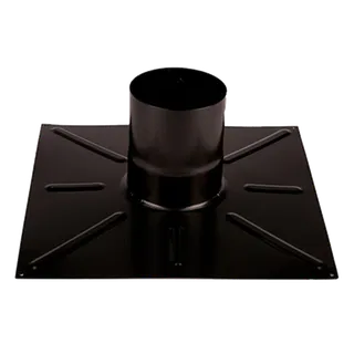 image from Cubreaguas de aluminio negro 0º