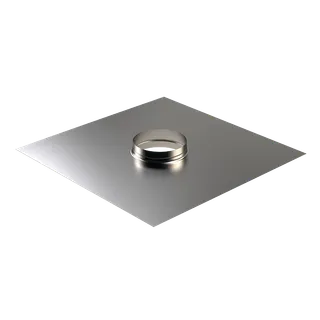 image from Cubreaguas de aluminio 0º