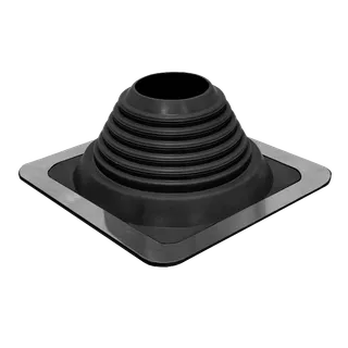 image from Cubreaguas base cuadrada en EPDM negro